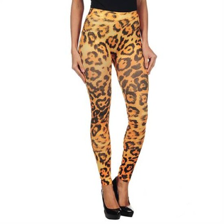 intimax yellow leopard legging