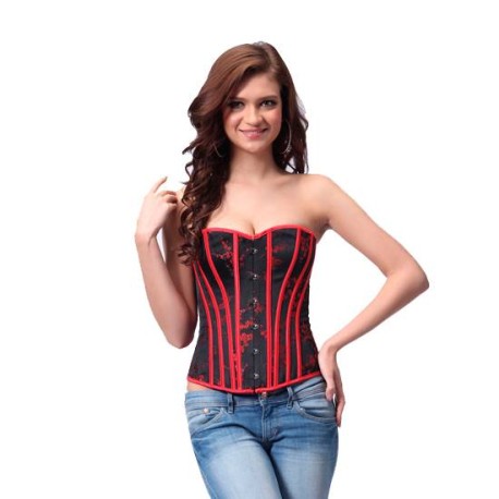 intimax aslynn corset rojo