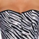 intimax corset zebra gris