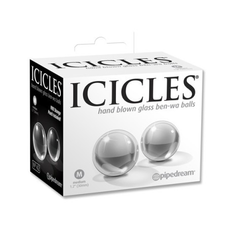 icicles number 42 bolas ben wa de cristal medianas