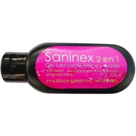 saninex lubricante multiorgasmic mujer 120 ml