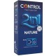 CONTROL PRESERVATIVOS NATURE CON LUBRICANTE - 6UDS