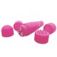 neon luv touch mini masajeador rosa