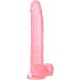 QUEEN SIZE PENE GELATINA 30,5CM - ROSA