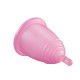 copa menstrual soft rosa mediana