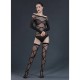 MOONLIGHT MODELO 06 BODY CON LIGUEROS NEGRO