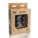  ALSAN HUEVO CONTROL REMOTO NEGRO SILICONA NEGRO - WOMANVIBE 