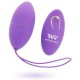  ALSAN HUEVO CONTROL REMOTO NEGRO SILICONA PURPLE - WOMANVIBE 