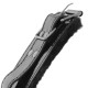  ESPOSAS CUERO AJUSTABLES MANOS NEGRO CON CANDADO - DARKNESS 