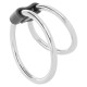  ANILLA METAL DOBLE PARA EL PENE - DARKNESS 