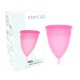  COPA MENSTRUAL FDA SILICONA ROSA  TALLA L - STERCUP 