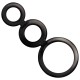  SET ANILLOS PENE Y TESTICULOS  AHUMADO - ADDICTED TOYS 