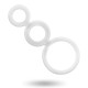  SET ANILLOS PENE Y TESTICULOS CLEAR - ADDICTED TOYS 