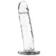  CLEAR DILDO TRANSPARENTE 18 CM O 4 CM - X RAY 
