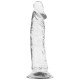  CLEAR DILDO TRANSPARENTE 19 CM O 4 CM - X RAY 