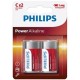  POWER ALKALINE PILA C LR14 BLISTER*2 - PHILIPS 
