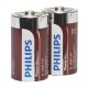  POWER ALKALINE PILA D LR20 BLISTER*2 - PHILIPS 