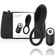  ANILLO VIBRADOR CONTROL REMOTO RECARGABLE NEGRO / GOLD - COQUETTE CHIC DESIRE 