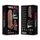  EXTENSION DE PENE LIQUID SILICONE V7 MARRON - VIRILXL 