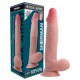  ARNÉS + DUAL DENSITY SHERMAN DILDO REALISTA 24 CM O 4.62 CM - ROCKARMY 