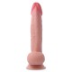  ARNÉS + DUAL DENSITY SHERMAN DILDO REALISTA 24 CM O 4.62 CM - ROCKARMY 