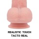  ARNÉS + DUAL DENSITY SHERMAN DILDO REALISTA 24 CM O 4.62 CM - ROCKARMY 