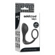  PLUG ANAL CON ANILLO SILICONA NEGRO - ADDICTED TOYS 