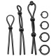 KIT DE 7 ANILLAS SILICONA FLEXIBLE - ADDICTED TOYS 