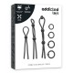  KIT DE 7 ANILLAS SILICONA FLEXIBLE - ADDICTED TOYS 