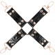  BLACK EDITION HOG TIE CUERO VEGANO - BEGME 