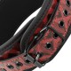  RED EDITION COLLAR CON CADENAS Y PINZAS PEZONES CON FORRO DE NEOPRENO - BEGME 