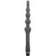  BEADED DUCHA ANAL SILICONA 27 CM - ALL BLACK 