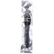  BEADED DUCHA ANAL SILICONA 27 CM - ALL BLACK 