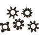  SET 5 ANILLOS SILICONA TESTICULOS Y PENE - OHMAMA 