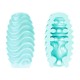  HUEVO MASTURBADOR DOBLE CARA TURQUESA - PRETTY LOVE 