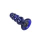  BUTTOCKS THE RADIANT GLASS BUTTPLUG - TOYJOY 
