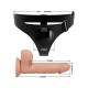 HARNESS BRIEFS ARNÉS UNIVERSAL CON DILDO JERRY 21.8 CM NATURAL - PRETTY LOVE 