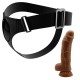  HARNESS BRIEFS ARNÉS UNIVERSAL CON DILDO MICHEAL 20 CM NEGRO - PRETTY LOVE 