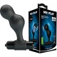  PLUG ANAL VIBRADOR DE SILICONA NEGRO - MR PLAY 