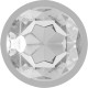  PLUG ANAL METAL ALUMINIO CON CRISTAL PLATA TALLA S - INTENSE 