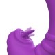  HARRY VIBRADOR FLEXIBLE CON LENGUA MORADO - INTENSE 