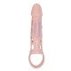  HARRISON FUNDA EXTENSORA PENE CON VIBRACION Y STRAP 13.5 CM - PRETTY LOVE 