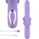  BILLIE VIBRADOR MULTIFUNCIÓN RECARGABLE SUCCIONADOR CON PULSADOR MORADO - INTENSE 