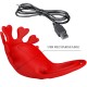  RUBEN ANILLO VIBRADOR 7 VIBRACIONES SILICONA ROJO - PRETTY LOVE 