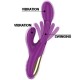  APOLO VIBRADOR MULTIFUNCIÓN RECARGABLE 7 VIBRACIONES CON LENGUA OSCILANTE MORADO - INTENSE 