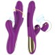  ATENEO VIBRADOR MULTIFUNCIÓN RECARGABLE 7 VIBRACIONES CON LENGUA OSCILANTE Y SUCCIONADOR MORADO - INTENSE 