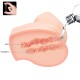  VAGINA Y ANO REALISTICOS DOBLE VIBRACION - CRAZY BULL 