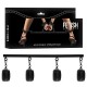  BARRA SEPARADORA AJUSTABLE 4 PIEZAS - FETISH SUBMISSIVE BONDAGE 