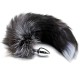  ANAL PLEASURE PLUG METAL COLA DE ZORRO TALLA S - ALIVE 