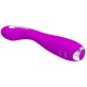  HECTOR VIBRADOR ELECTROSHOCK RECARGABLE & IMPERMEABLE MORADO - PRETTY LOVE 